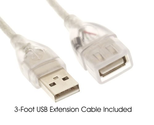 USB RS-232 Serial Adapter DB-9 Male works with all Windows and Mac