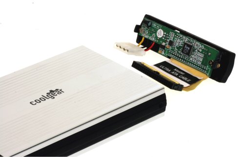 Aluminum External Enclosure USB 2.0, 3.5ich IDE Drive Enclosure