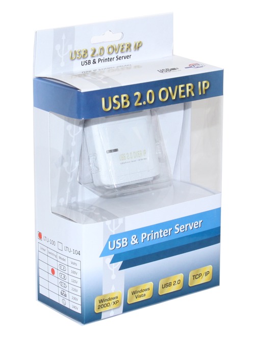 USB 2.0 Over IP Device Server, Network TCP/IP