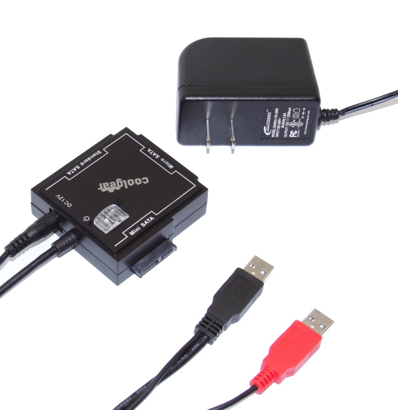 One Adapter for all SATA Devices Including Micro / Mini / Standard Sata I and SATA II Hard Drives