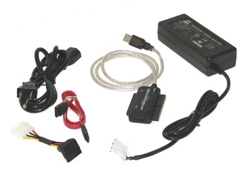 USB2.0 to SATA and IDE Bridge Adapter / Converter Cable for S-ATA and ATA IDE Hard Drives