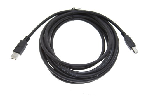 EXTREME POWER 6ft. Black USB Device Cable USB 2.0 A to B Cable 24/20 AWG
