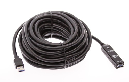 USB 3.0 extension cable 22ft. (7-Meter) A-Male to A-Female with Power Input
