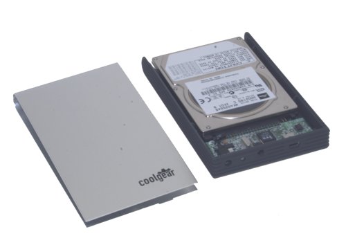 USB 2.0 Portable Mini Drive Enclosure Aluminum NEW 098