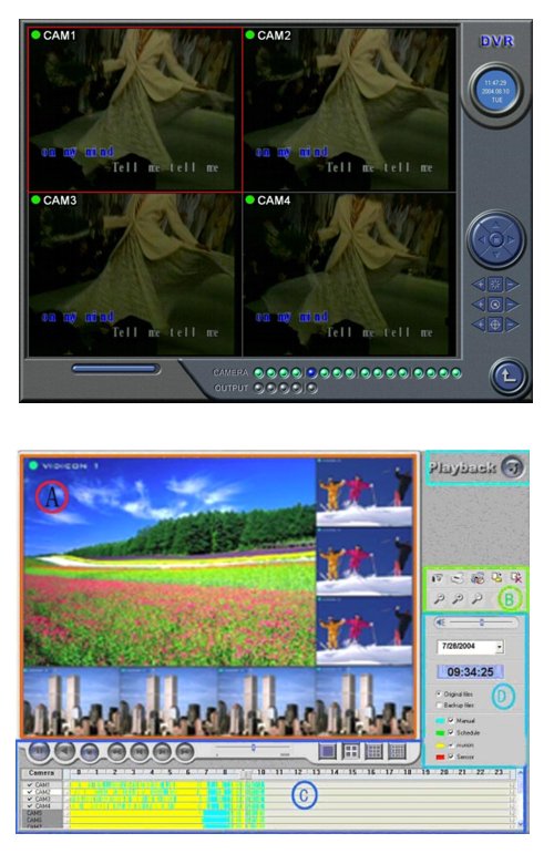 USB Digital Video Recorder 4 video Input channels for XP and Vista.