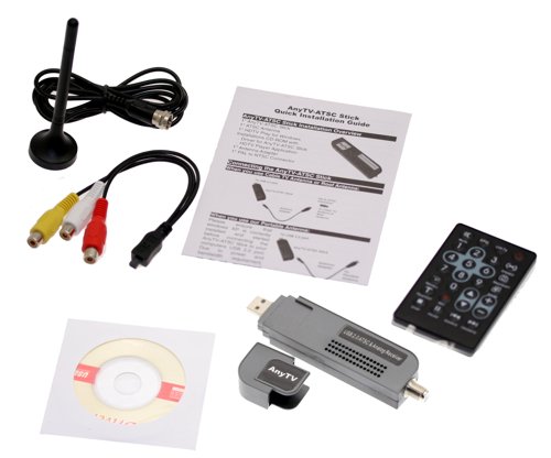 USB 2.0 Digital TV Receiver & Recorder HDTV NTSC ATSC QAM for Vista and XP!